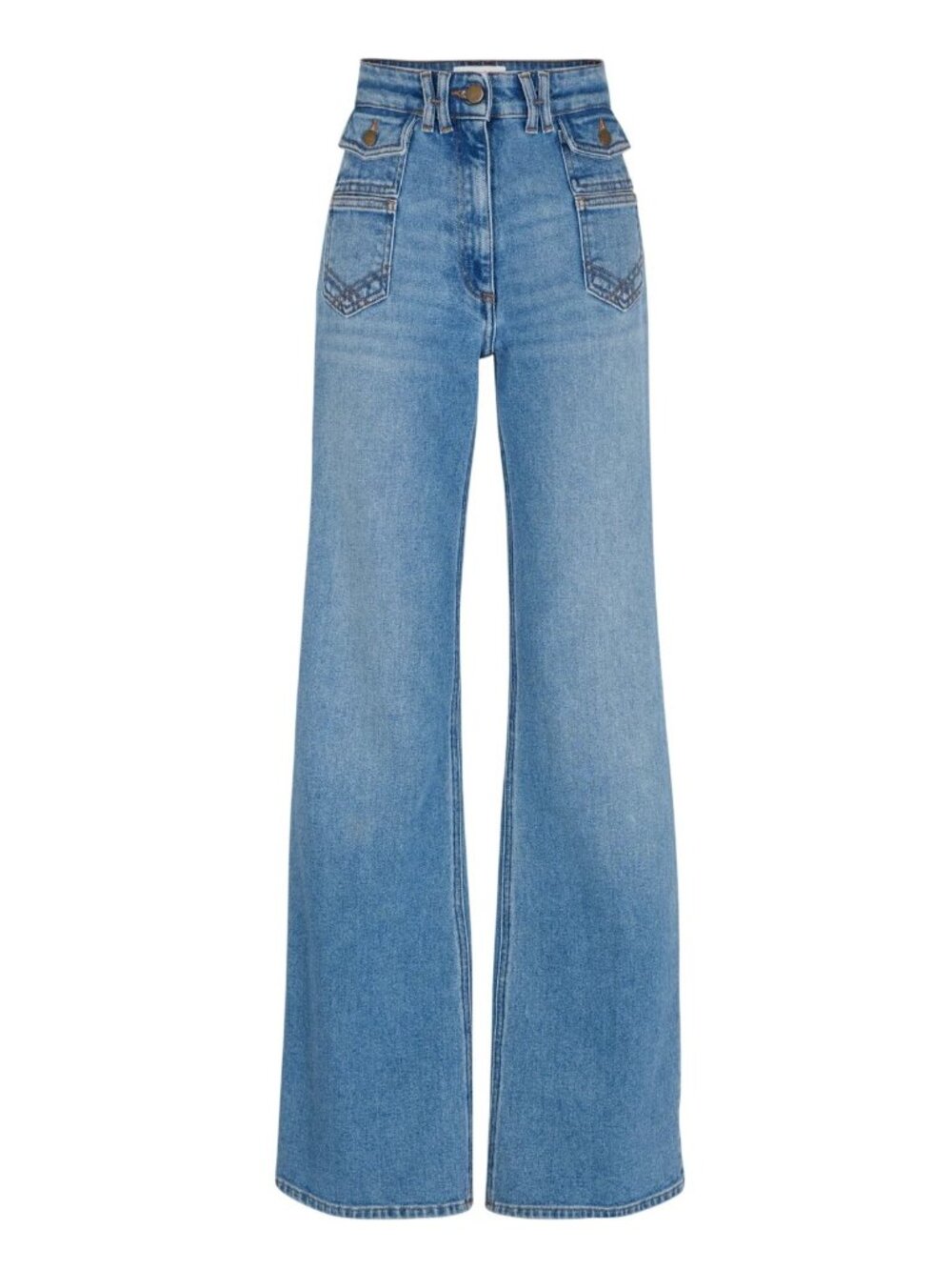 Gerard Darel Anna Flare Jeans in Blue